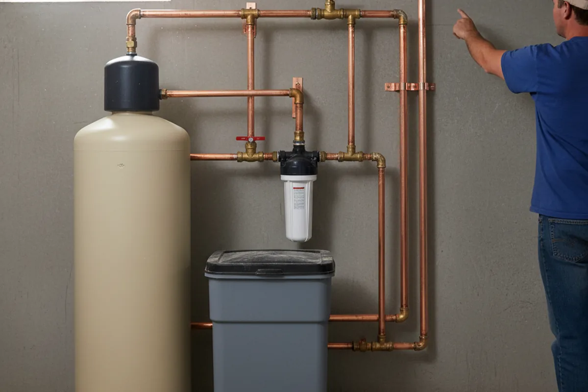Whole-house water treatment system installed in Pelzer